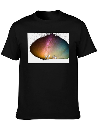 Cosmic Explorers T-Shirt - Stargazing Adventure Tee