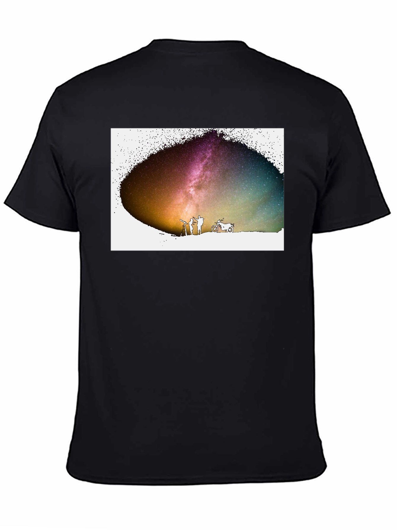 Cosmic Explorers T-Shirt - Stargazing Adventure Tee