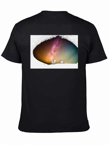 Cosmic Explorers T-Shirt - Stargazing Adventure Tee