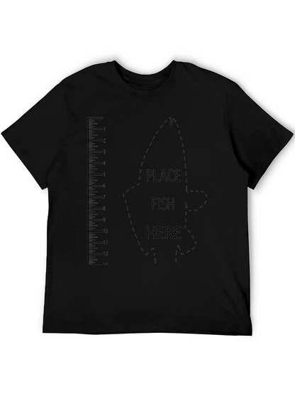 Fish Ruler Graphic T-Shirt