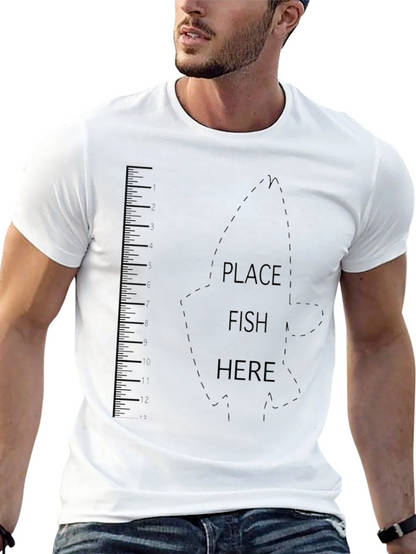 Fish Ruler Graphic T-Shirt
