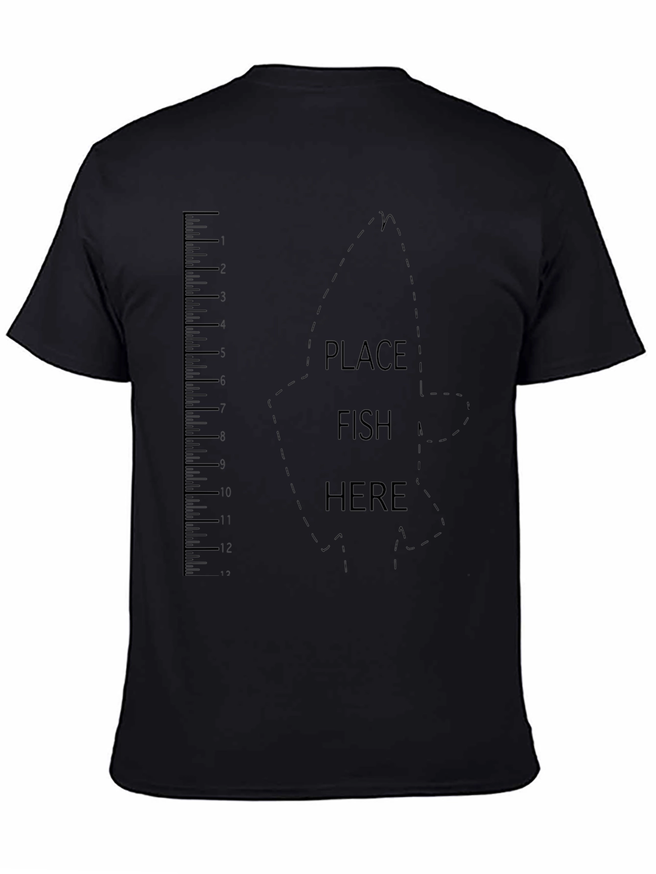 Fish Ruler Graphic T-Shirt