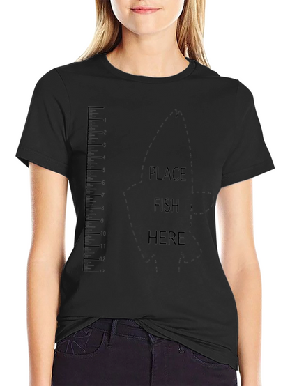 Fish Ruler Graphic T-Shirt