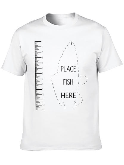 Fish Ruler Graphic T-Shirt