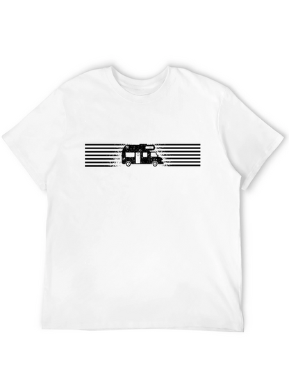 Retro RV Graphic T-Shirt - Black
