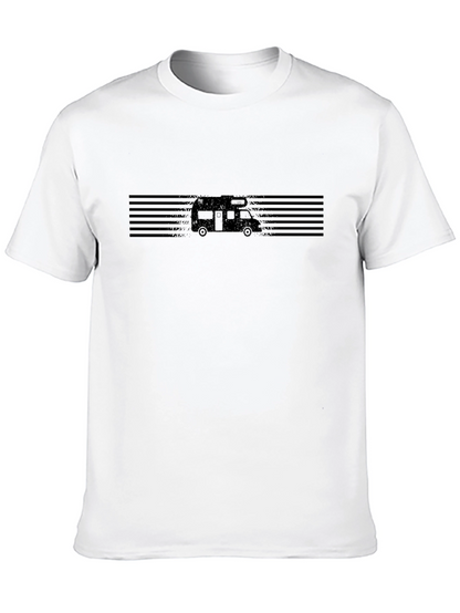 Retro RV Graphic T-Shirt - Black