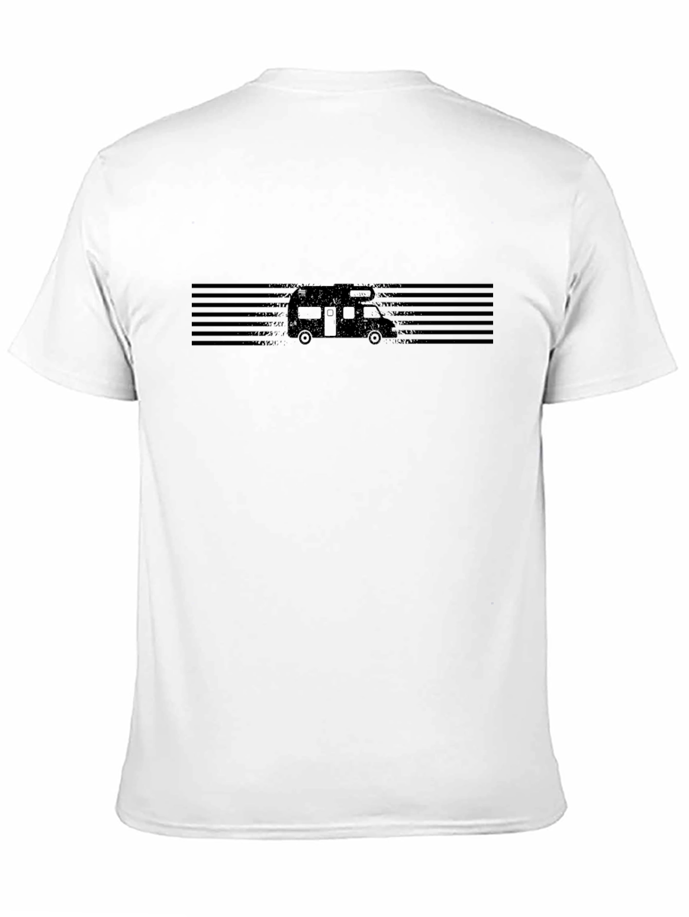 Retro RV Graphic T-Shirt - Black