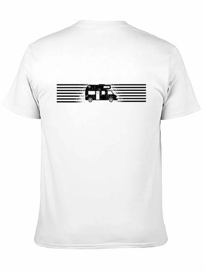 Retro RV Graphic T-Shirt - Black