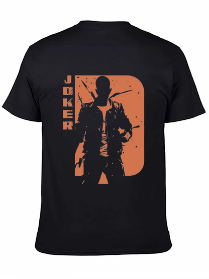Joker Silhouette Graphic Tee - Mens Black T-Shirt
