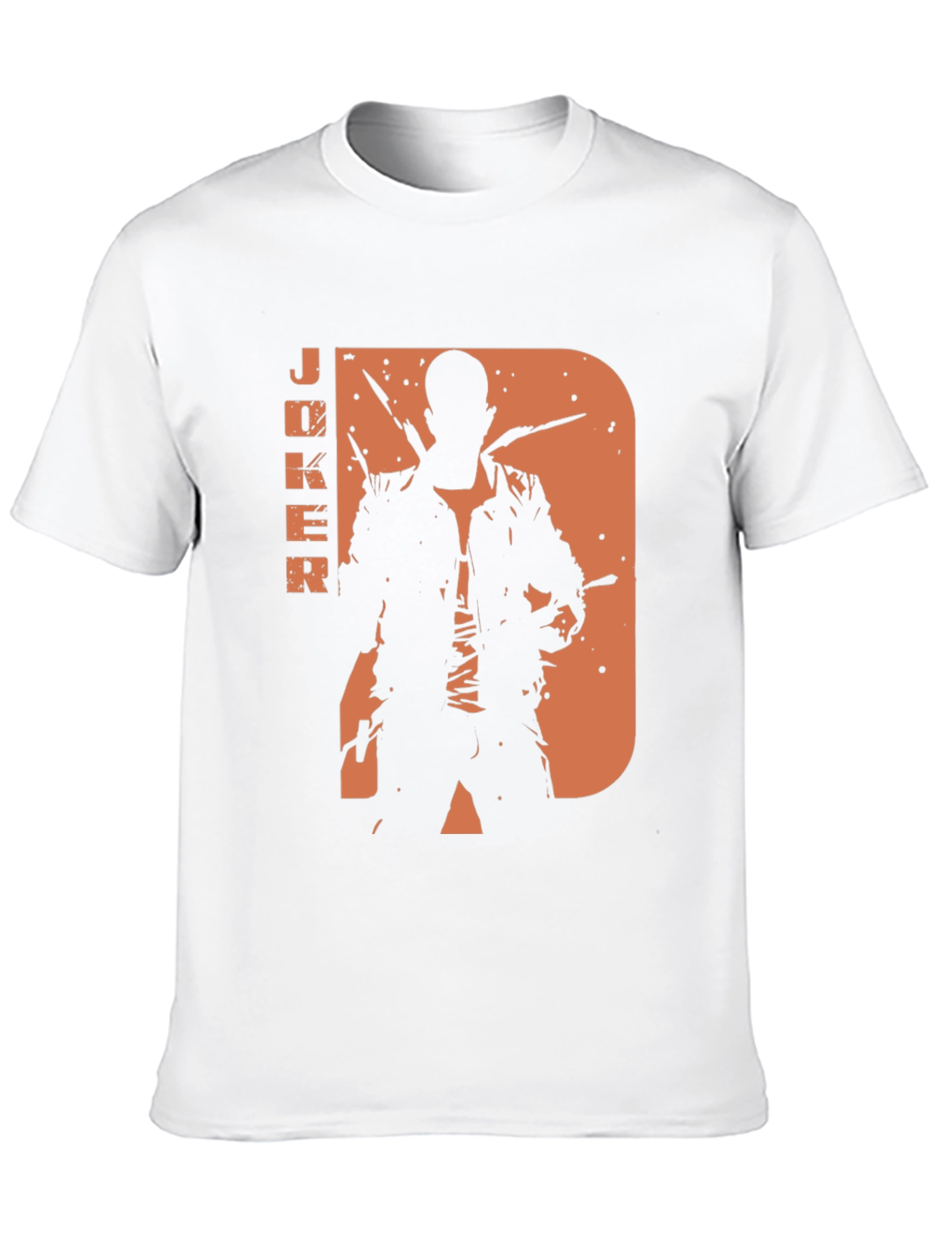 Joker Silhouette Graphic Tee - Mens Black T-Shirt