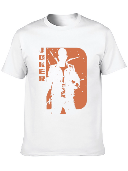 Joker Silhouette Graphic Tee - Mens Black T-Shirt