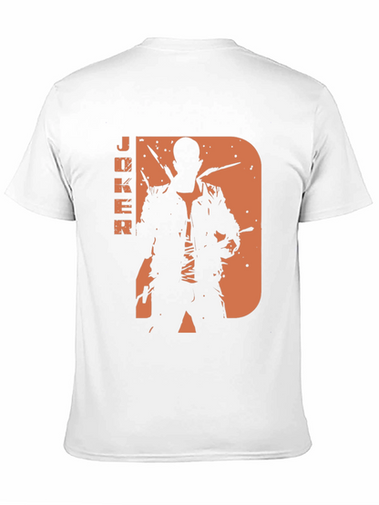 Joker Silhouette Graphic Tee - Mens Black T-Shirt