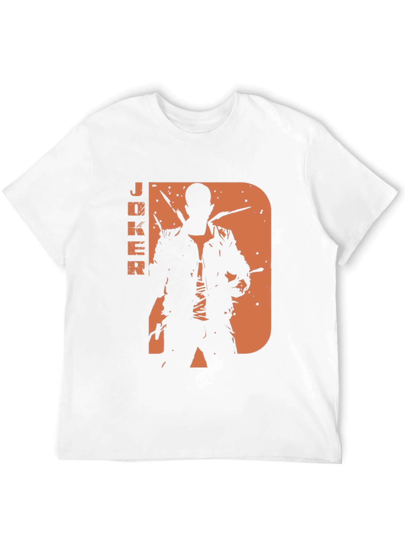 Joker Silhouette Graphic Tee - Mens Black T-Shirt