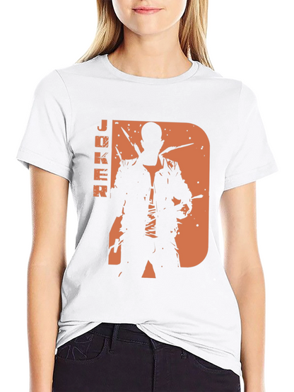 Joker Silhouette Graphic Tee - Mens Black T-Shirt