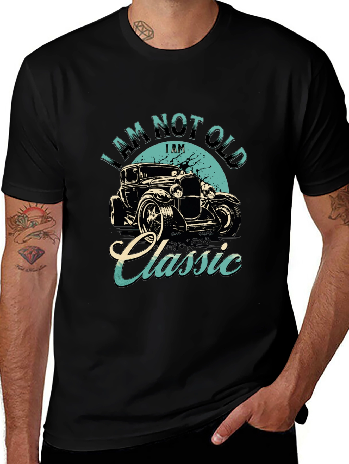 Classic Car T-Shirt - I Am Not Old