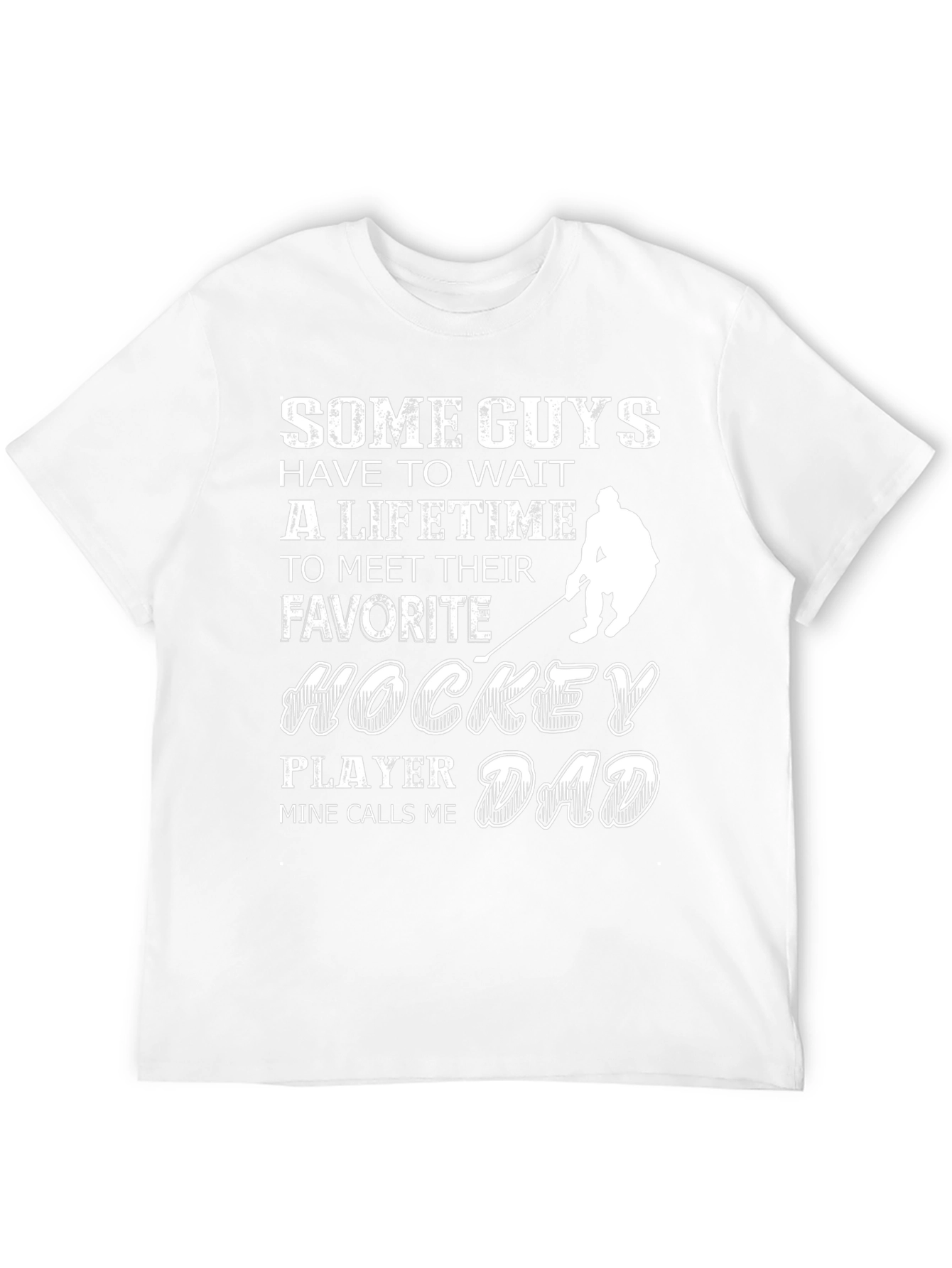 Hockey Dad T-Shirt - Favorite Player Gift