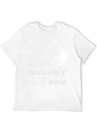 Hockey Dad T-Shirt - Favorite Player Gift