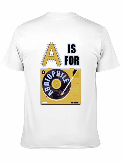 Audiophile Turntable Graphic T-Shirt