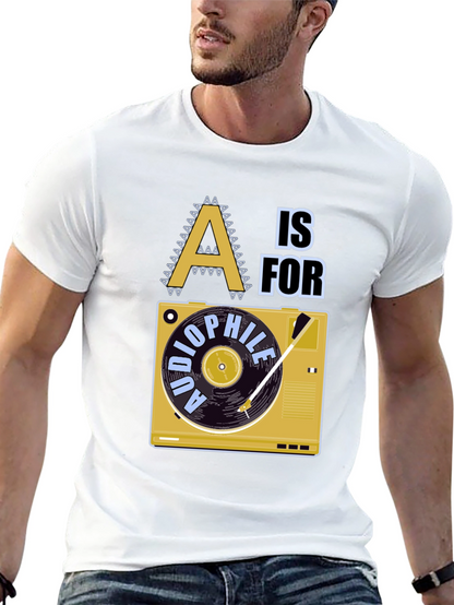 Audiophile Turntable Graphic T-Shirt