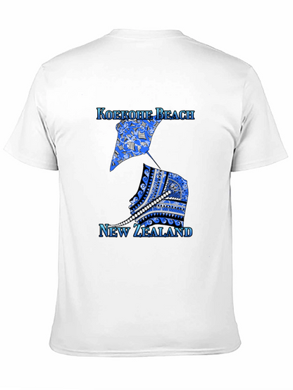 Koekohe Beach New Zealand Graphic Tee