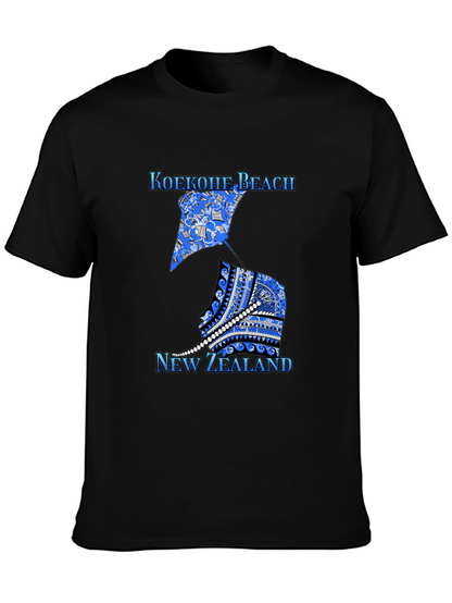Koekohe Beach New Zealand Graphic Tee