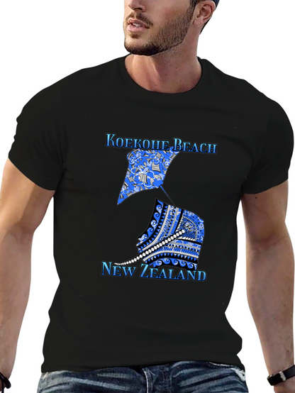 Koekohe Beach New Zealand Graphic Tee