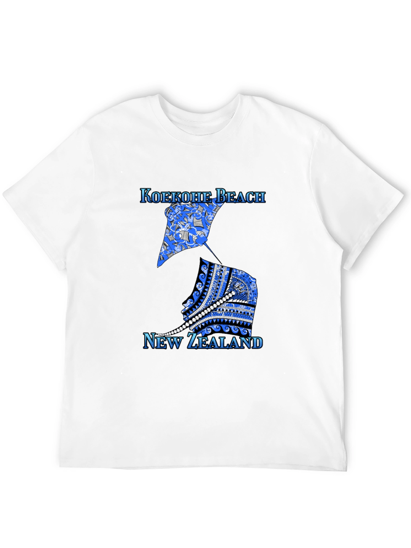 Koekohe Beach New Zealand Graphic Tee