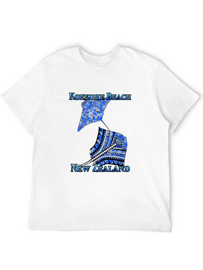 Koekohe Beach New Zealand Graphic Tee
