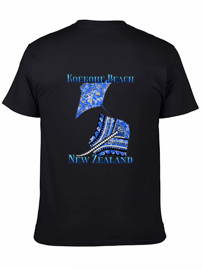 Koekohe Beach New Zealand Graphic Tee