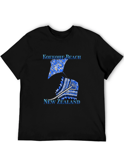 Koekohe Beach New Zealand Graphic Tee