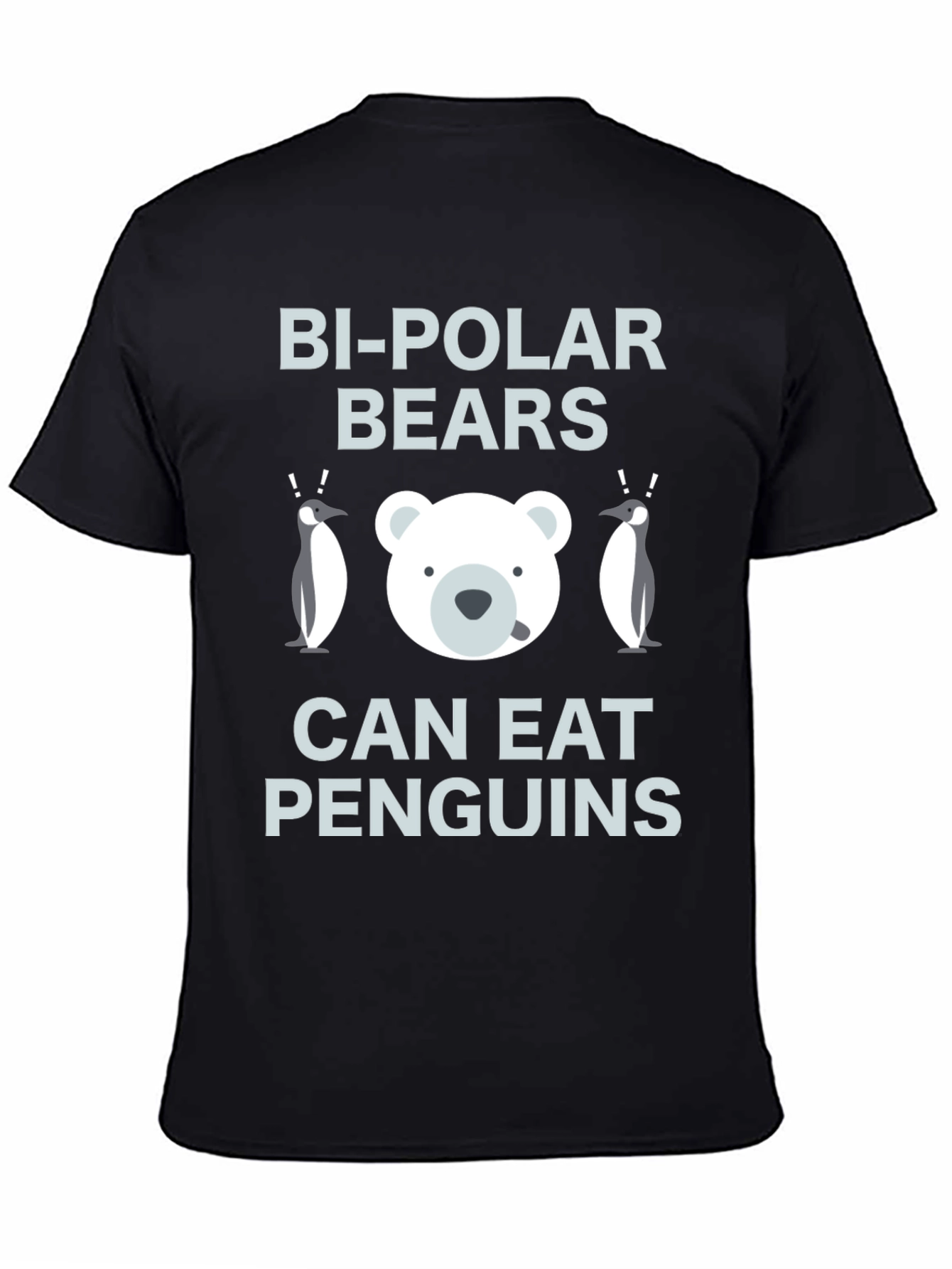 Bi-Polar Bears Eat Penguins Graphic T-Shirt
