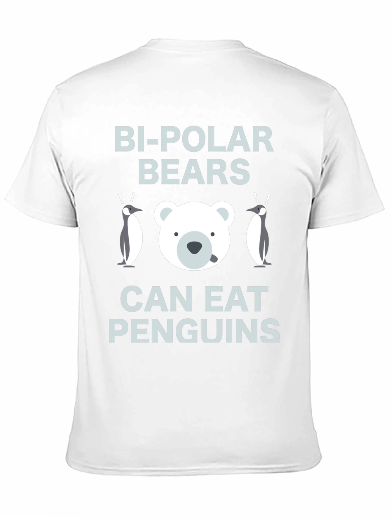 Bi-Polar Bears Eat Penguins Graphic T-Shirt