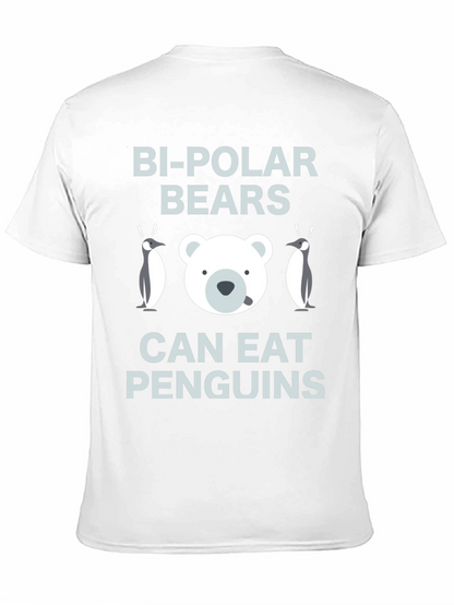 Bi-Polar Bears Eat Penguins Graphic T-Shirt