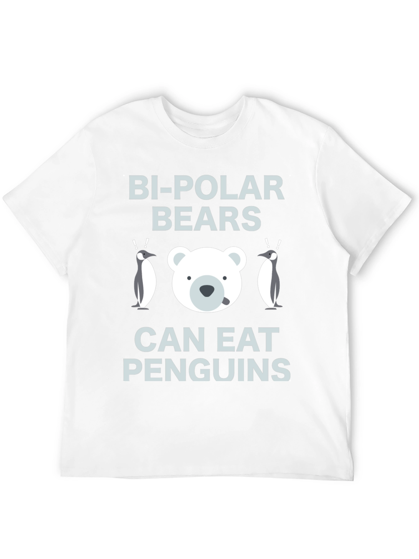 Bi-Polar Bears Eat Penguins Graphic T-Shirt