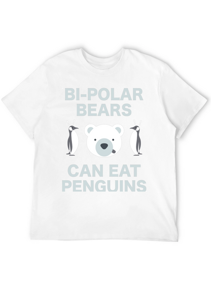 Bi-Polar Bears Eat Penguins Graphic T-Shirt