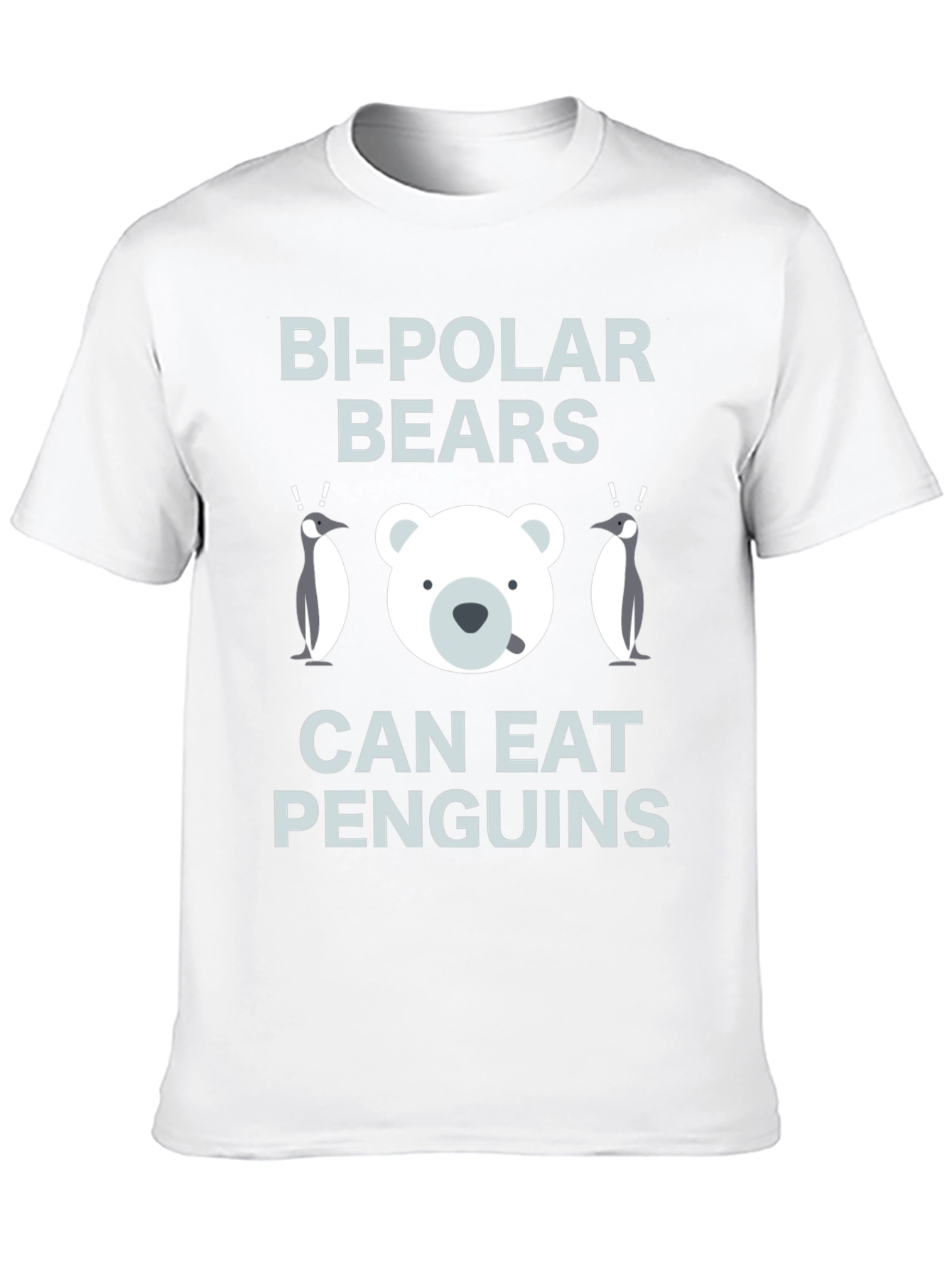 Bi-Polar Bears Eat Penguins Graphic T-Shirt