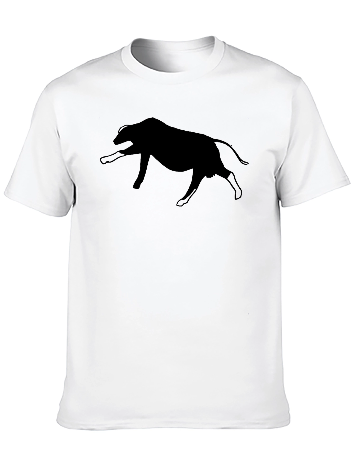 Black Bull Silhouette Tee - Mens Graphic T-Shirt