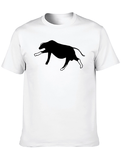 Black Bull Silhouette Tee - Mens Graphic T-Shirt