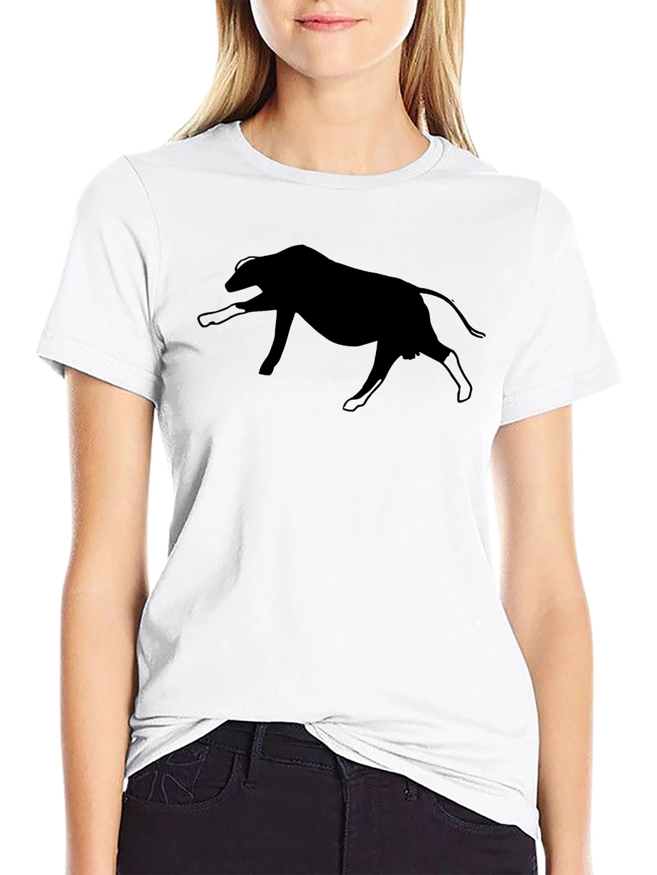 Black Bull Silhouette Tee - Mens Graphic T-Shirt