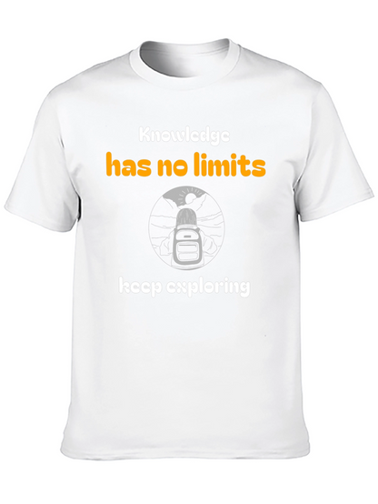 Knowledge Seeker T-Shirt - Explore Limits!
