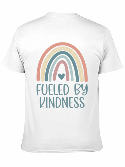 Kindness Fueled Rainbow Graphic T-Shirt