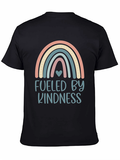 Kindness Fueled Rainbow Graphic T-Shirt