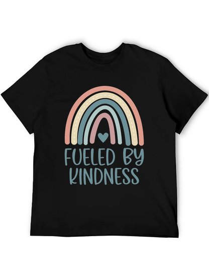 Kindness Fueled Rainbow Graphic T-Shirt