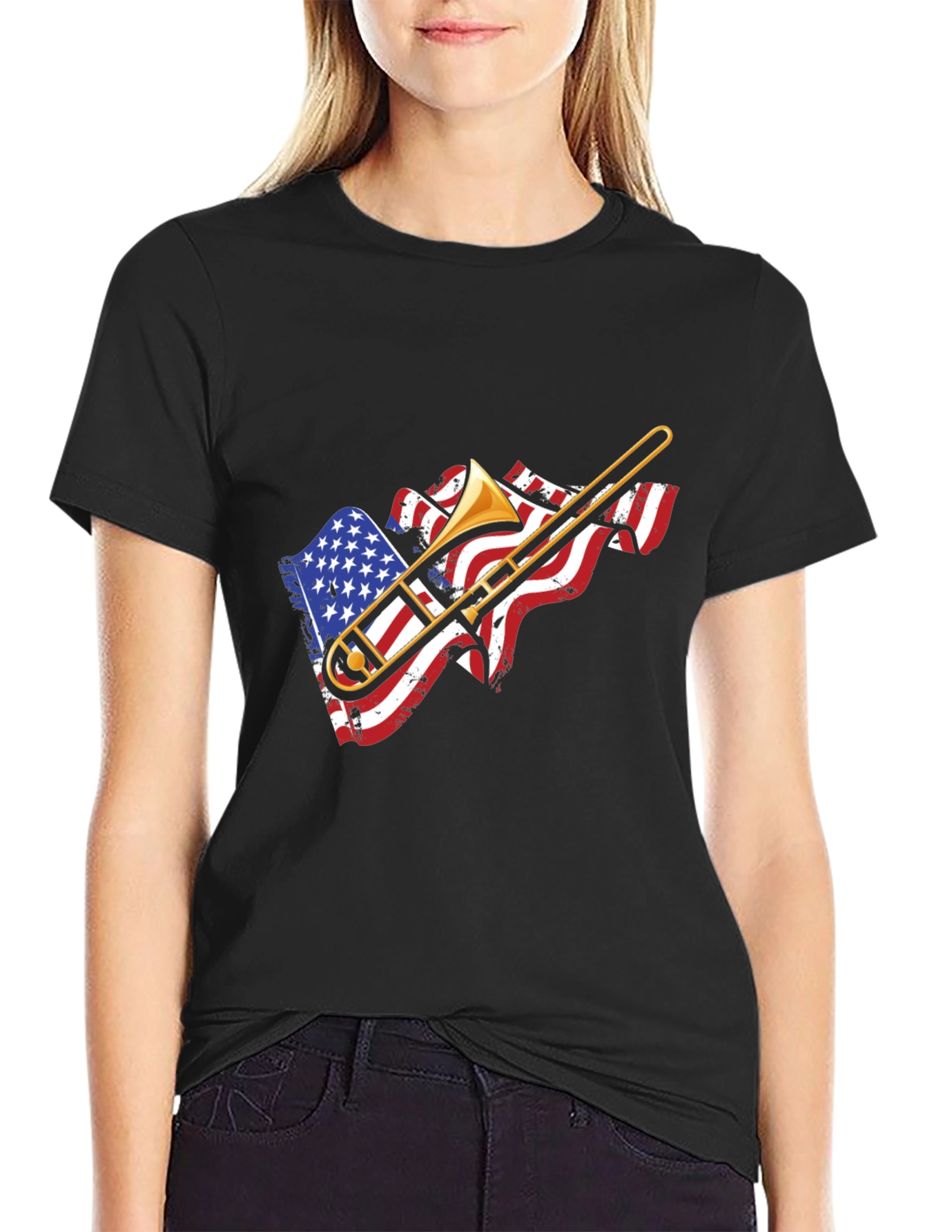 American Trombone Graphic Tee