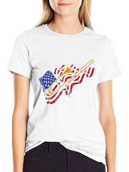American Trombone Graphic Tee