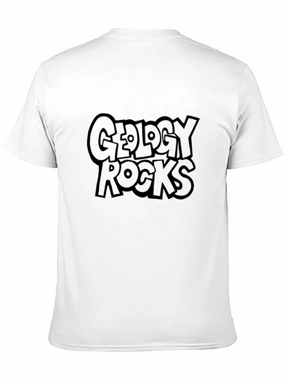 Geology Rocks Black T-Shirt Graphic Tee