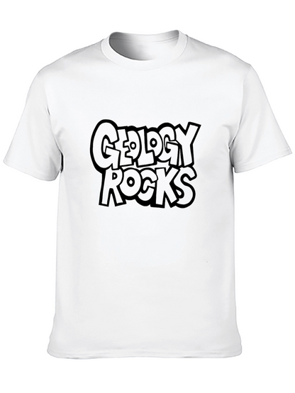 Geology Rocks Black T-Shirt Graphic Tee