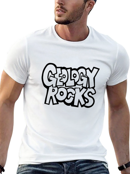 Geology Rocks Black T-Shirt Graphic Tee