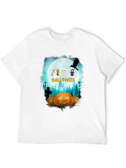 Halloween Character Pumpkin Graphic Tee