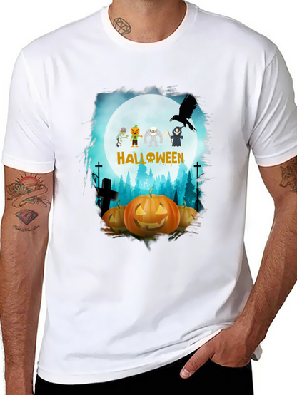 Halloween Character Pumpkin Graphic Tee